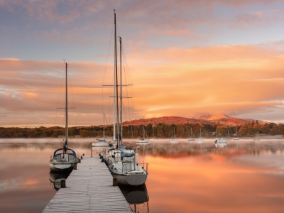 Boats_Autumn_Dawn_Windermere-Lake_District
