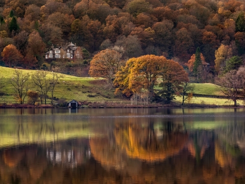 Grasmere_Autumn_Reflections-Lake_District