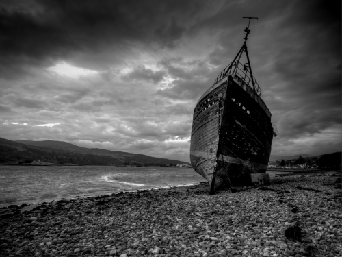 Corpach_Boat_Mono_2_Scotland