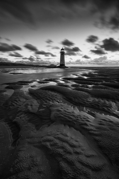 Talacre_Lighthouse_2_Mono_Wales