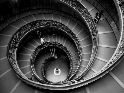 Vatican-staircase-Mono