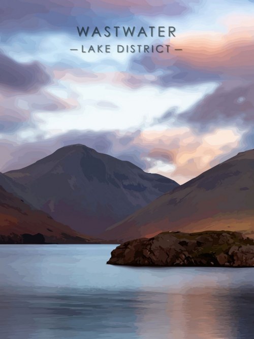 Lake_District_Wastwater-Retro_Print
