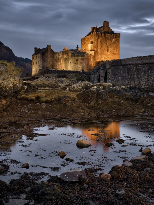 Eilean_Donan_Castle_Twilight-Dornie_Scotland