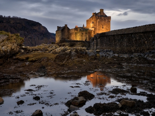 Eilean_Donan_Castle_Twilight-Dornie_Scotland_02