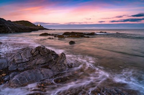 Mumbles_Lighthouse_Sunset-Gower_Wales