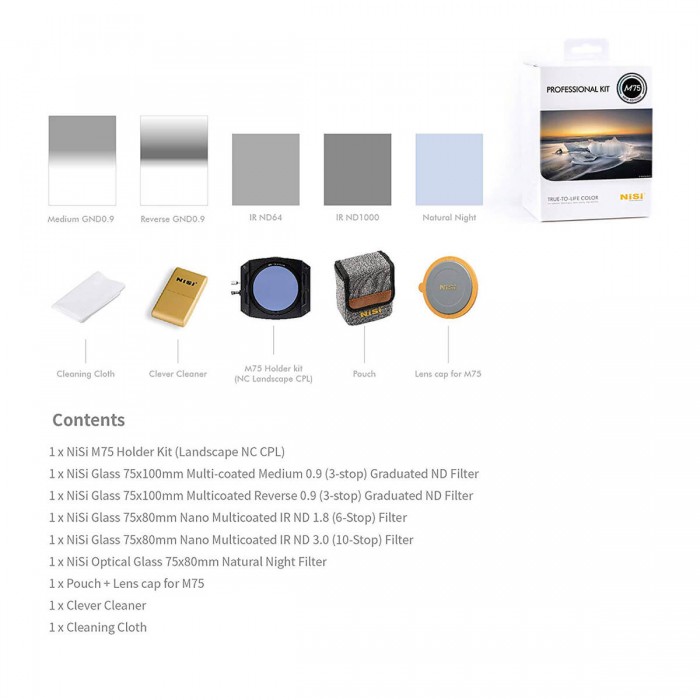 NiSi M75 75mm Professional Kit - Image 2