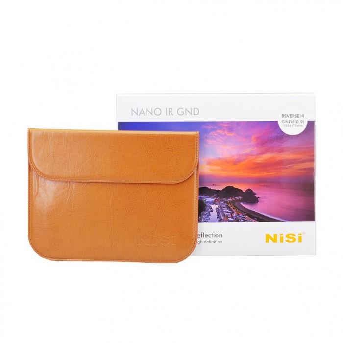 NiSi 150x170mm Nano IR Reverse Graduated Neutral Density 8 (0.9) 3 Stop Filter - Image 4