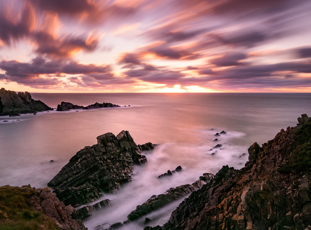 Heartland_Quay_Sunset-Devon