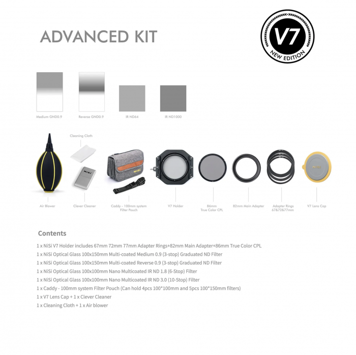 NiSi 100mm V7 Advanced Kit - Image 2