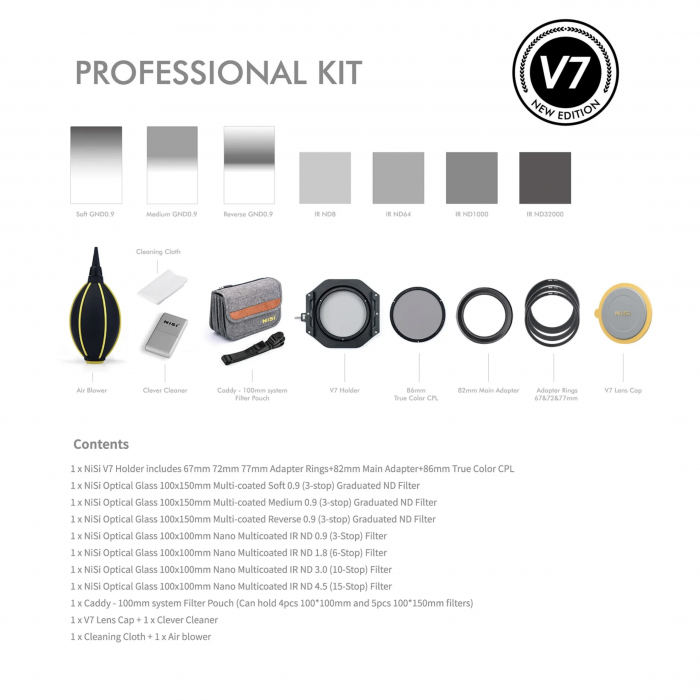 NiSi 100mm V7 Professional Kit - Image 2