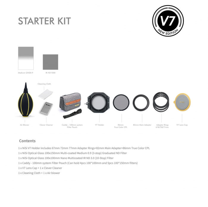NiSi 100mm V7 Starter Kit - Image 2