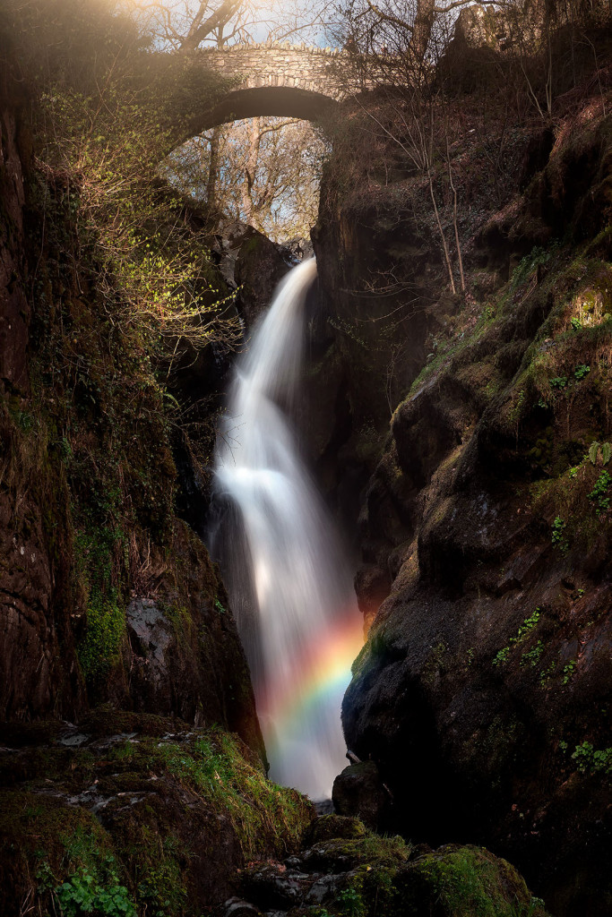 Aira Force Waterfall-Ullswater
