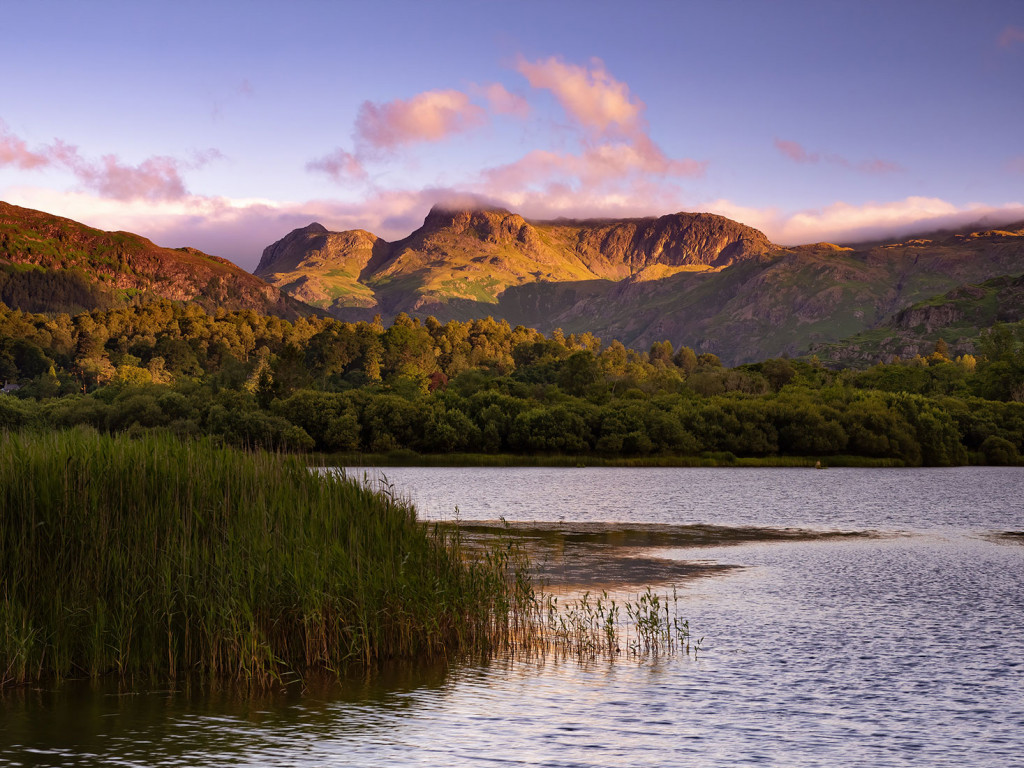 Sunset over Elterwater