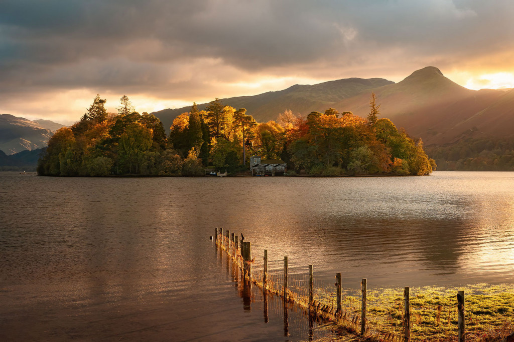 Golden Light on Derwentwater