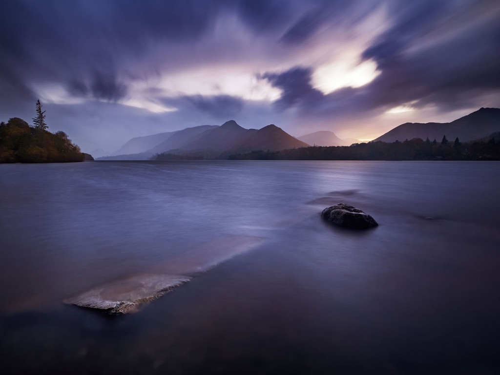 Twilight, Isthmus Bay-Derwentwater