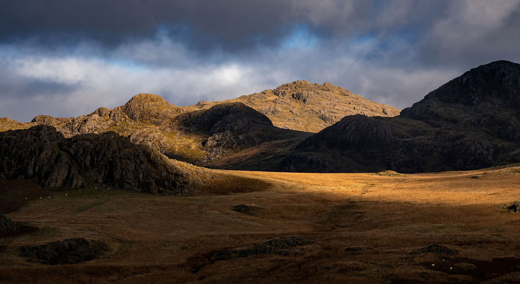 Golden Light on the Fells-Lake District