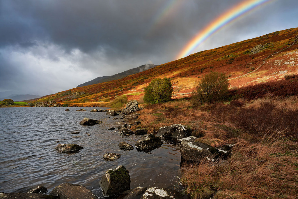Llynau Mymbyr Rainbow-Snowdonia (Eryri)