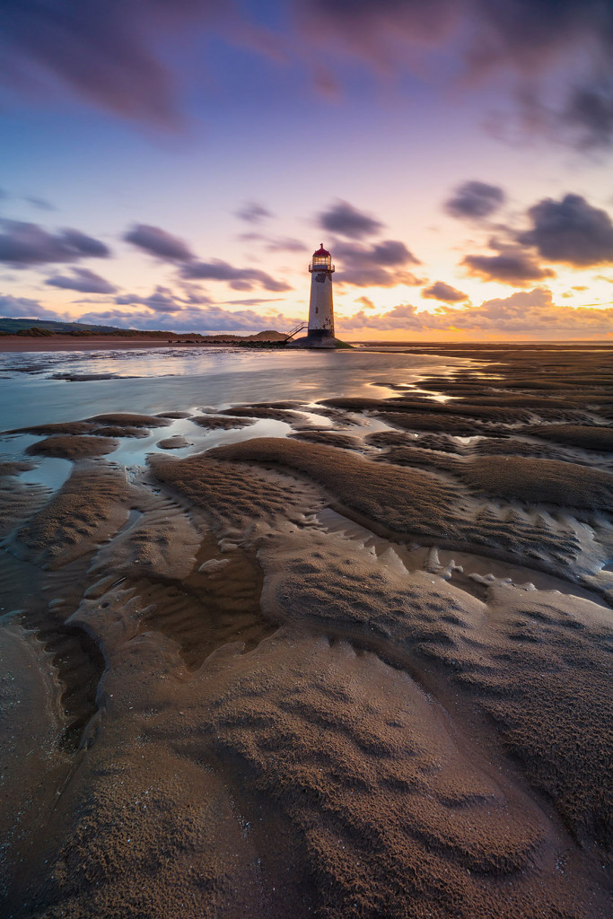 Dragon Sand, Point Of Ayre Lighthouse-Talacre