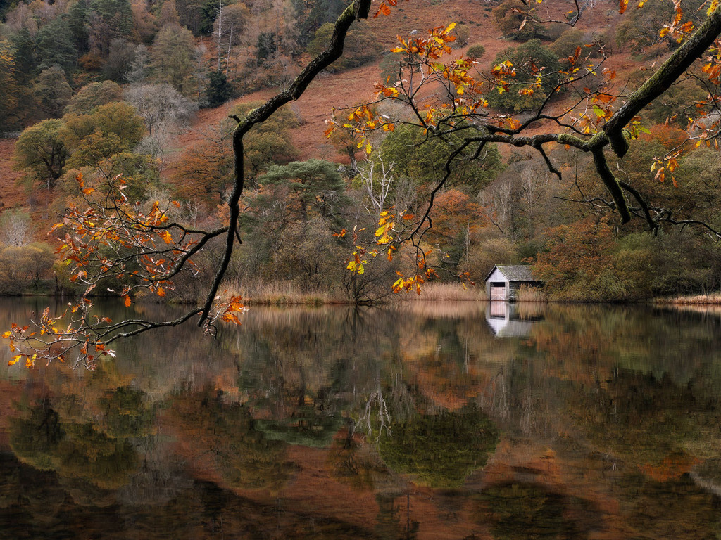 The Boathouse Autumn-Rydal Water