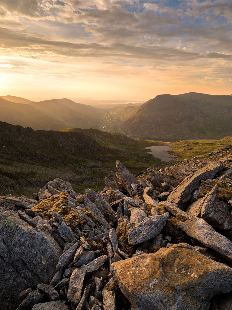 Australia Lake, Llyn Ogwen, Glyder Fach-Snowdonia (Eryri)