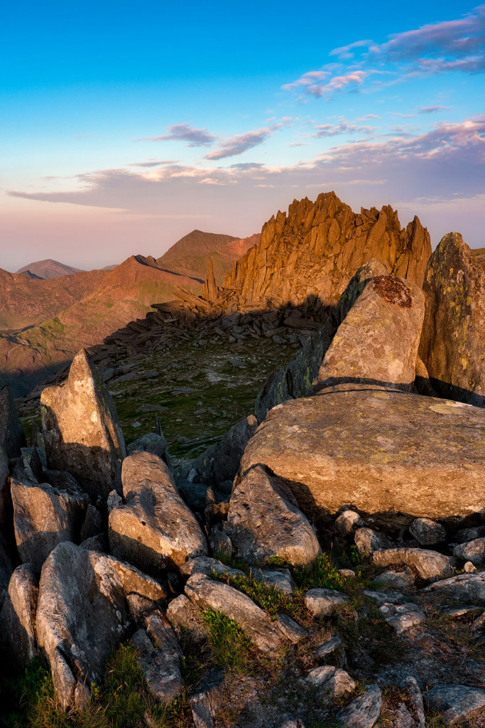 Dawn Shadows (2), Castell Y Gwynt, Glyder Fach-Snowdonia (Eryri)