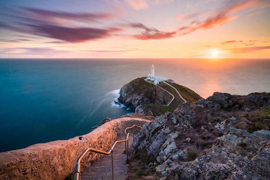 South Stack Lighthouse Sunset-Anglesey