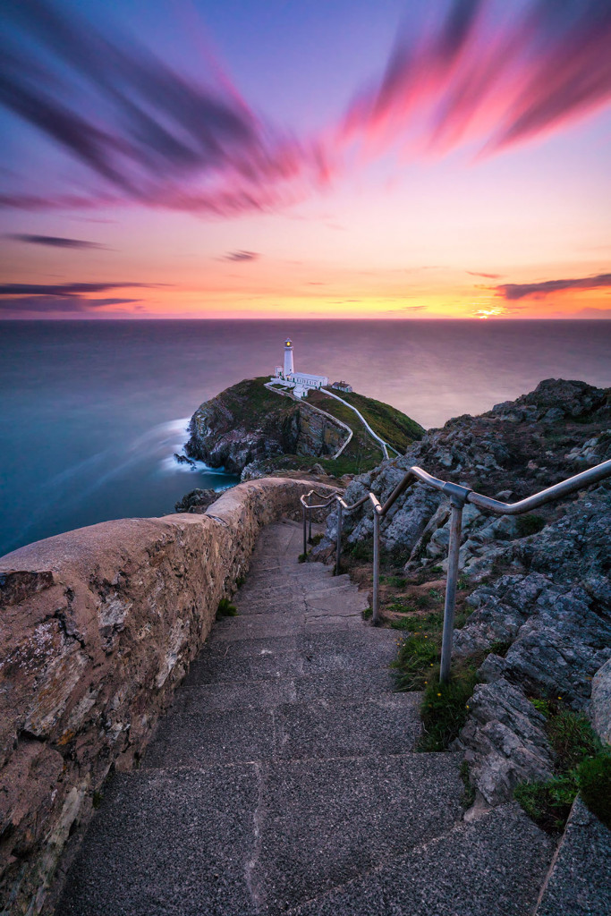 South Stack Lighthouse Twilight-Anglesey