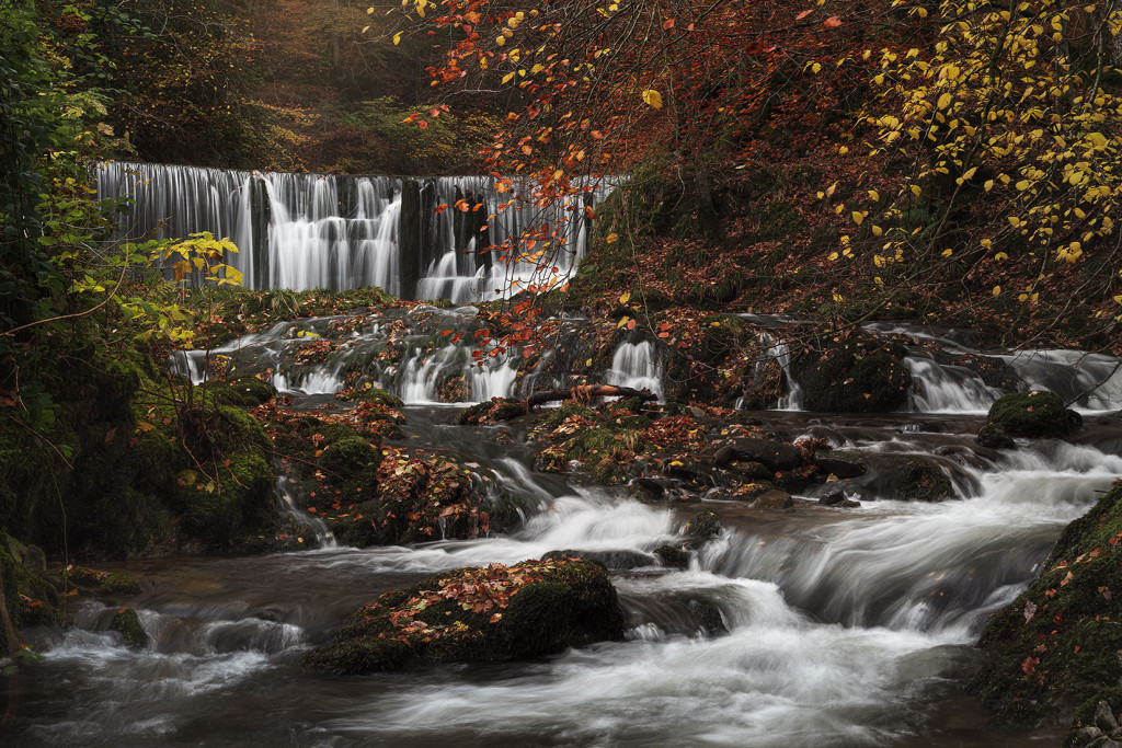 Stock Ghyll Waterfall-Ambleside