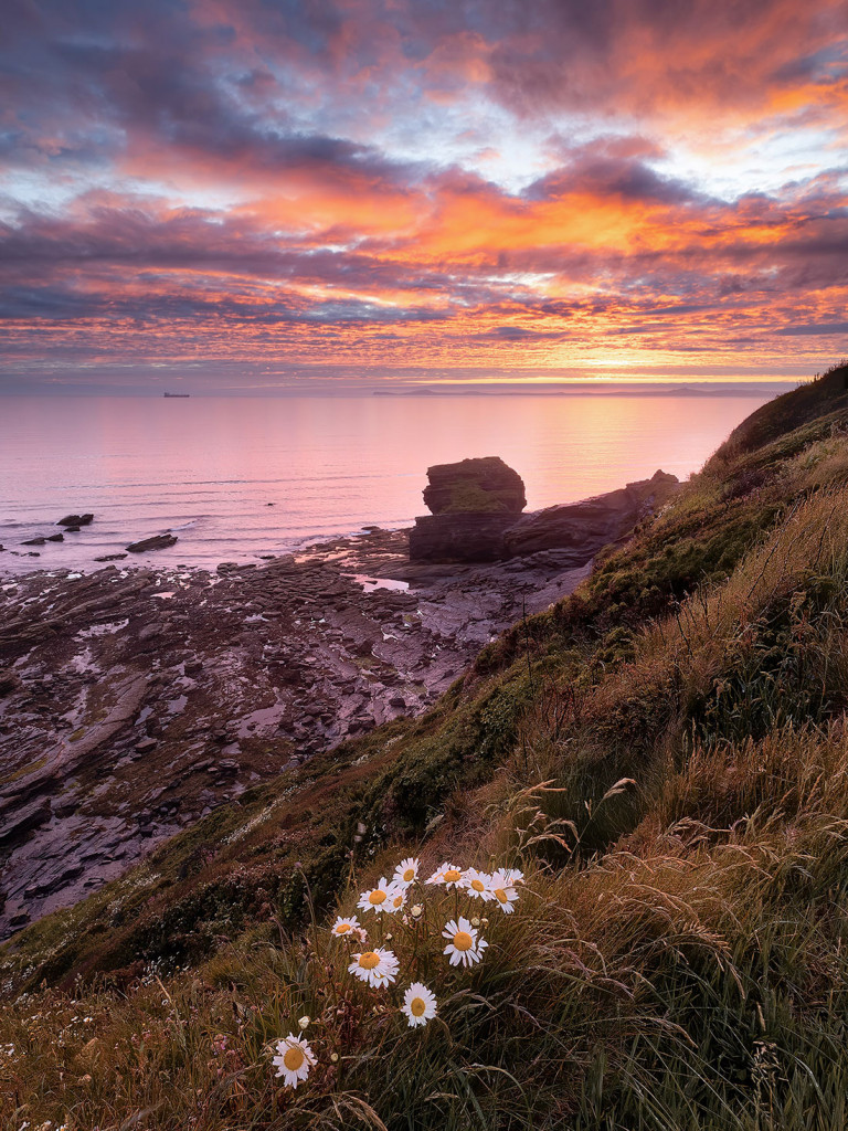 Sunset at Broad Haven-Pembrokeshire