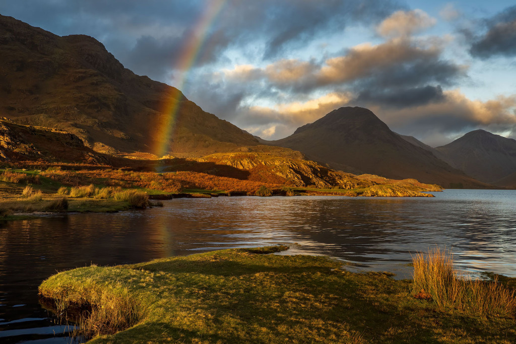 Autumn Rainbow over Wast Water