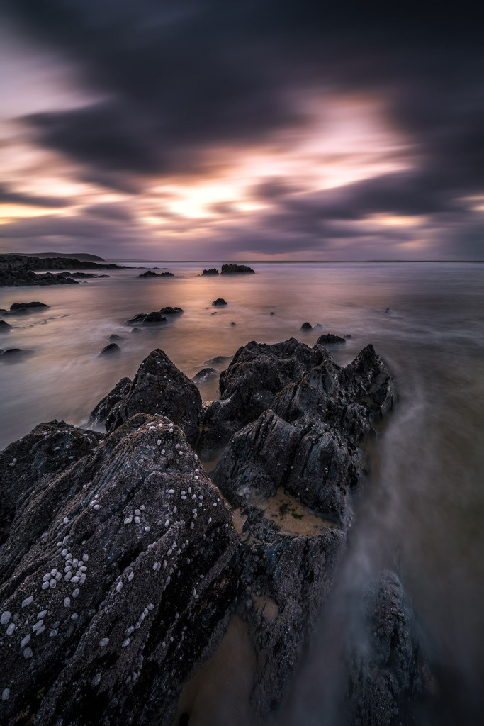 Combsgate Beach Twilight-Devon